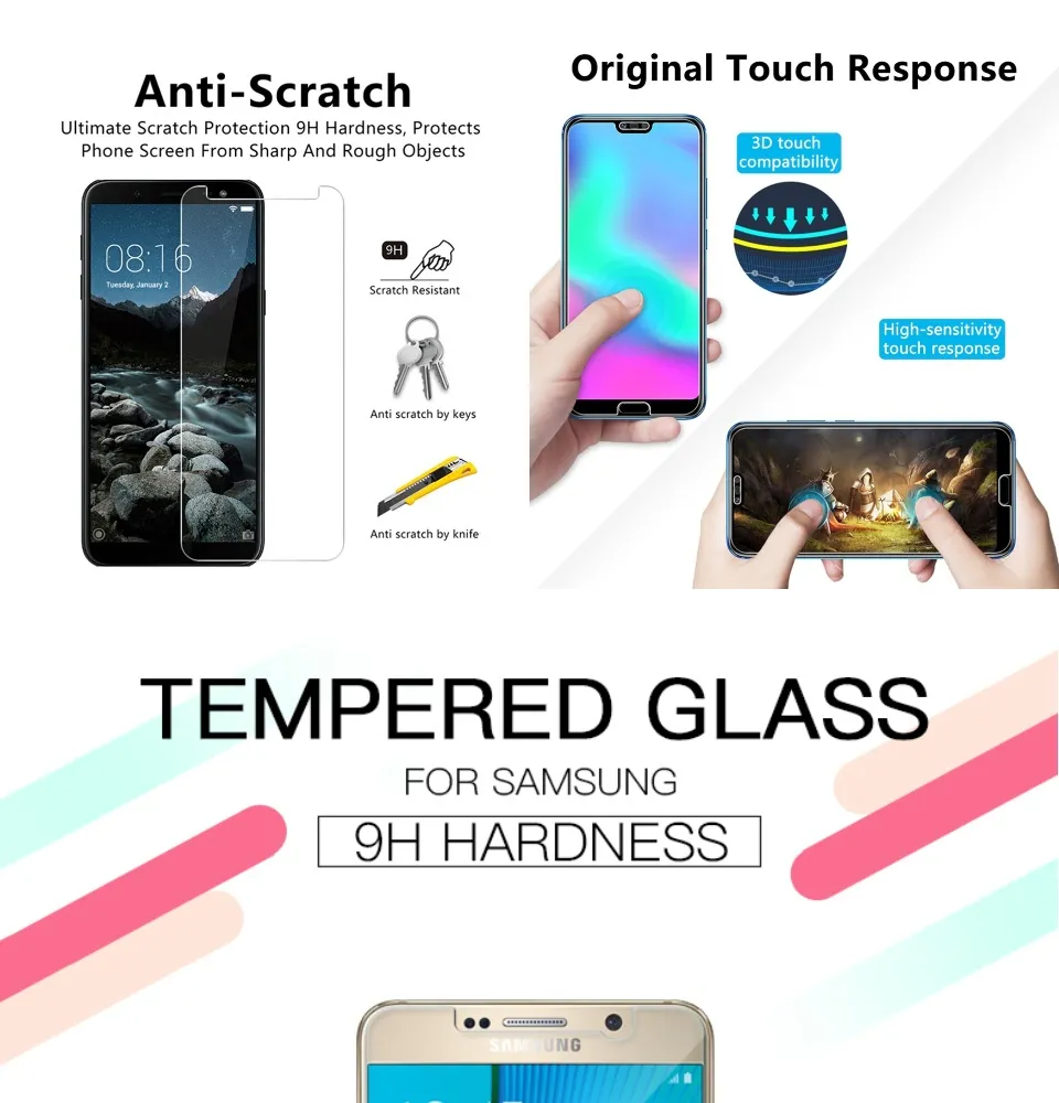 2pcs Samsung Galaxy J2 PRO TEMPERED GLASS Protective Glass | Lazada PH