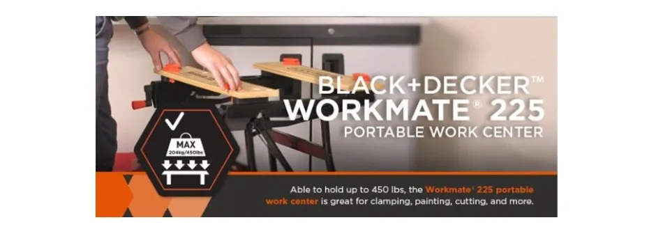 Black & Decker Wm225 Workmate Portable Project Center & Vise