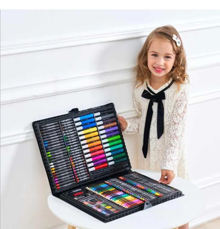 HappyDeals Super Mega Kid's ART Coloring Set