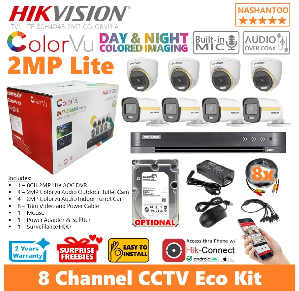 hikvision 2mp eco lite