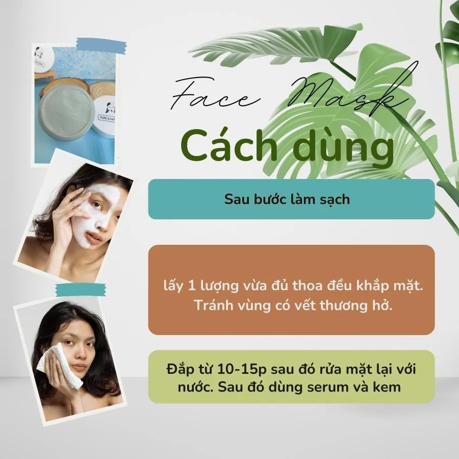 Mặt nạ đất sét Face Mask Doctor care Bùn Khoáng dành cho da dầu mụn (Xanh) 50g 196