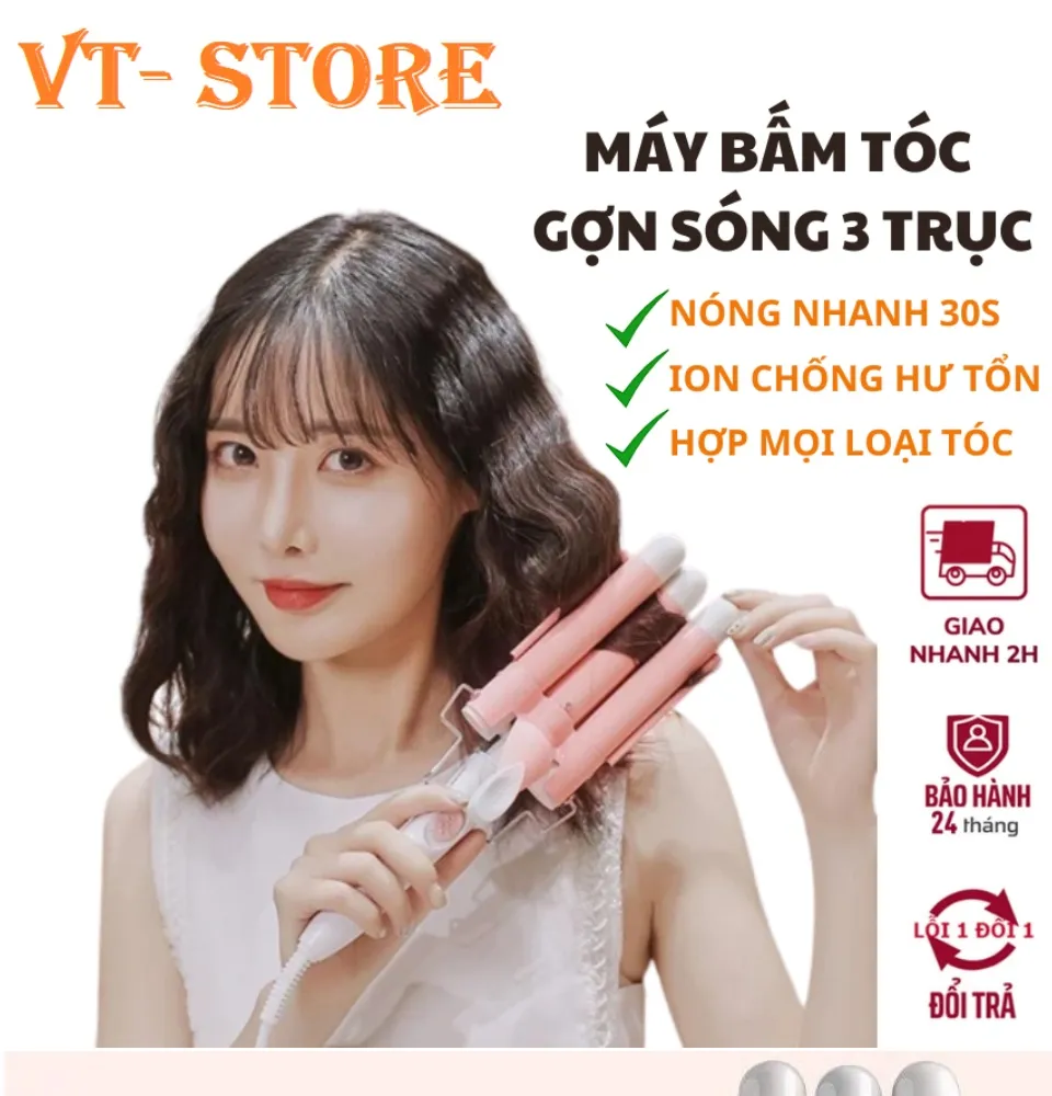 Tạo kiểu tóc chưa bao giờ đơn giản đến thế với chiếc máy bấm tóc gợn sóng. Bạn sẵn sàng để bay tứ tung cùng mái tóc với những đường sóng nhẹ nhàng và tự nhiên? Khám phá ngay những hình ảnh minh họa để tạo nguồn cảm hứng cho bản thân!