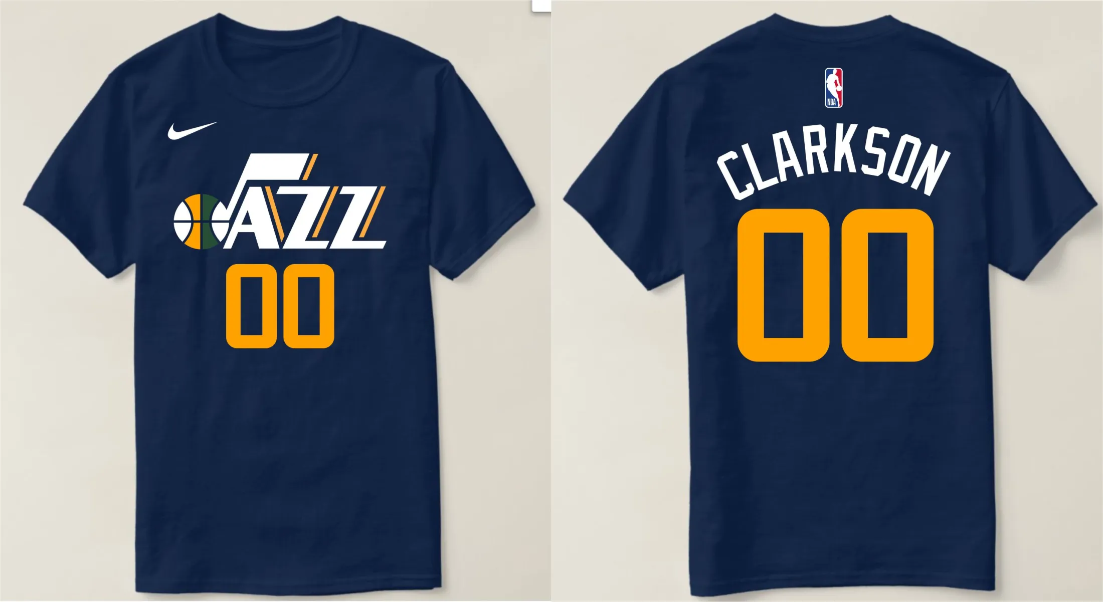 utah jazz t shirt jersey