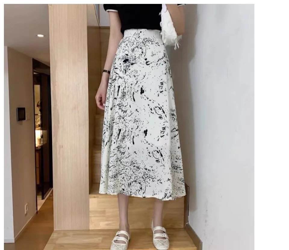 Váy đầm họa tiết đẹp gam màu đen trắng trang nhã  Thời trang  Việt Giải  Trí