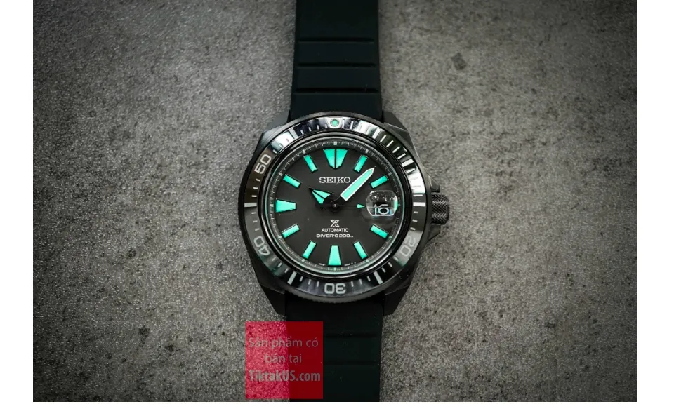 HCM]SEIKO PROSPEX King Samurai SRPH97 - SRPH97K1 Night Vision Limited  Edition Đồng hồ nam Automatic size