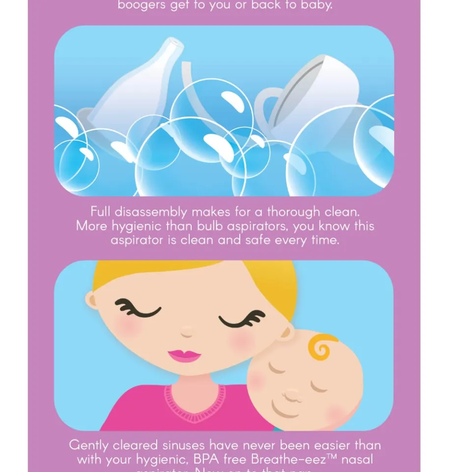 Nuby 0m+ Breathe-Eez Nasal Aspirator