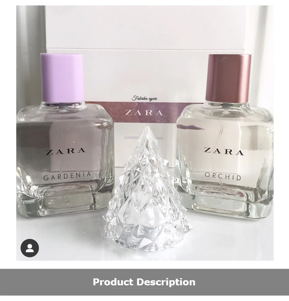 parfum zara orchid dan gardenia