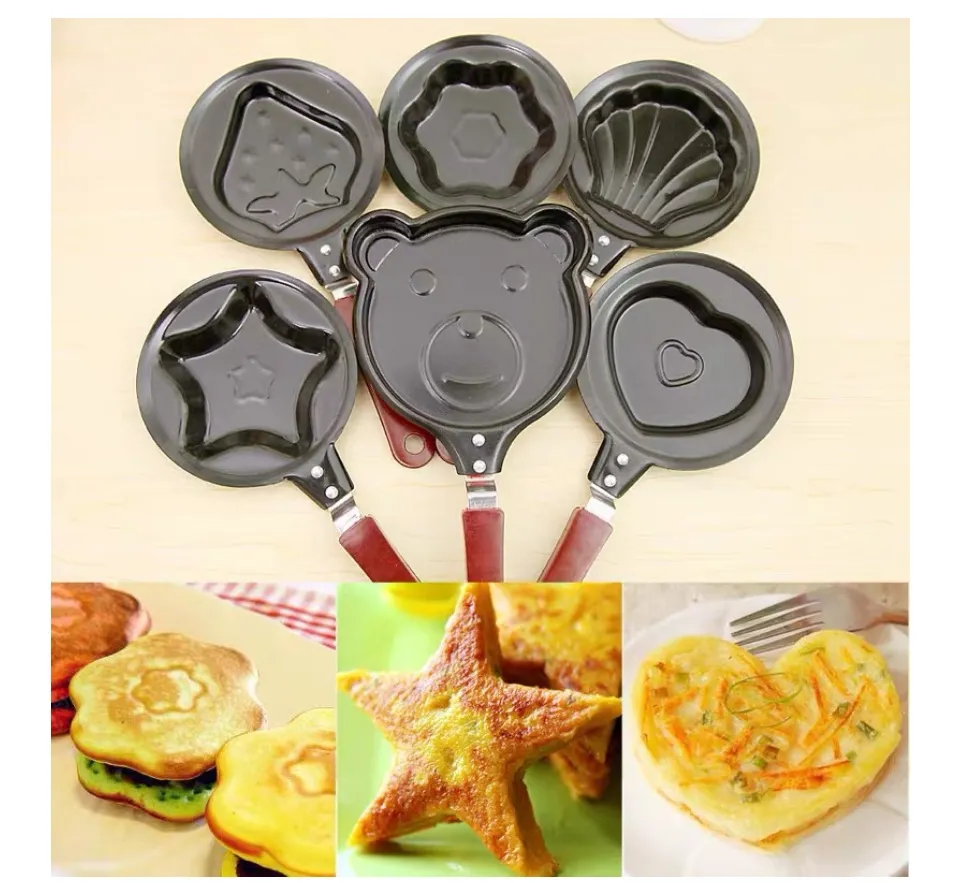 12cm Mini Frying Pan Stainless Steel Non Stick Breakfast Pot