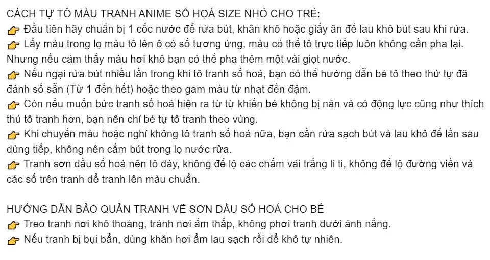 Tranh Tô Màu Số Hoá Các Con Vật Size Nhỏ Cho Bé Từ 6-12 Tuổi Căng Sẵn Khung  20X20Cm | Lazada.Vn