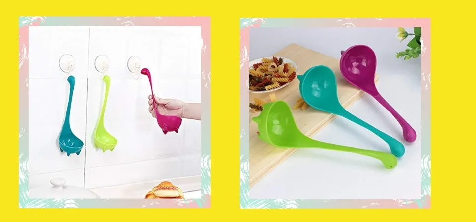 Multi-Functional Nessie Soup Ladle Loch Ness Monster Design