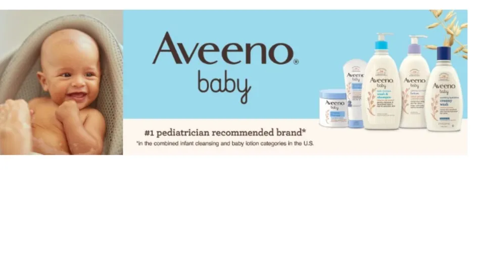 Aveeno Baby Daily Moisture Gentle Body Wash & Shampoo with Oat Extract,  2-in-1 Baby Bath Wash & Hair Shampoo, Tear- & Paraben-Free for Hair 