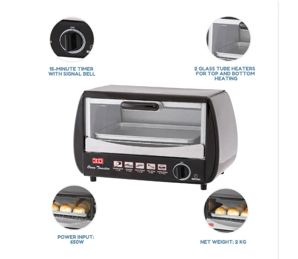 3d oven toaster price