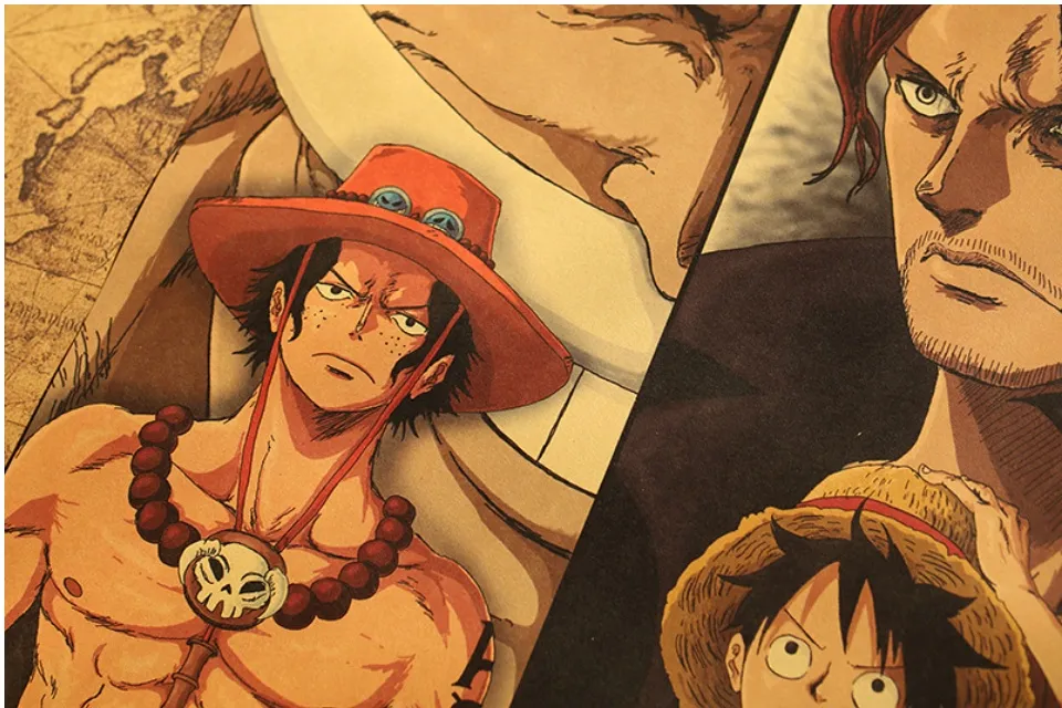 Góp phần vào bộ sưu tập One Piece của bạn với bộ hình dán đặc biệt cao cấp, featuring ba anh em Luffy, ACE, Sabo. Trang trí phòng tập thể hiện niềm đam mê cháy bỏng của bạn với bộ One Piece này.