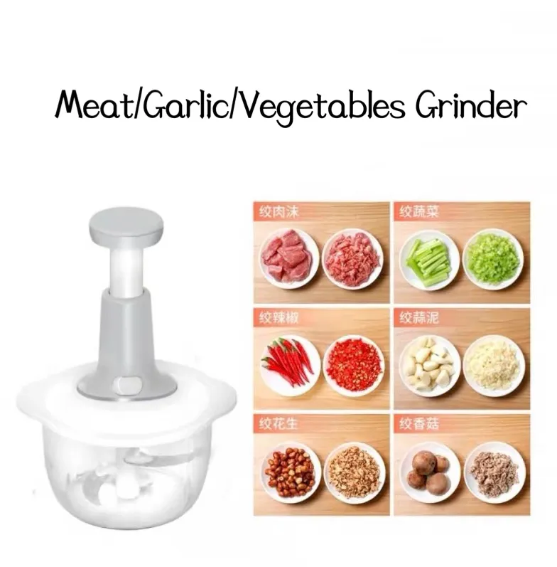 Manual Food Chopper For Vegetable Fruits Nuts Onions Chopper/ Hand Pull  Mincer Blender Mixer Food Processor/blender To Chop/ Puree/egg Whisker -  Temu