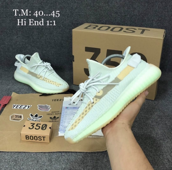 สินค้าใหม่-รองเท้าผ้าใบอดิดาสชาย-หญิง-yeezy-boost-350-hiend-new-มีไซร์36ถึง45-สินค้าตรงปกกล่องอุปกรครบ