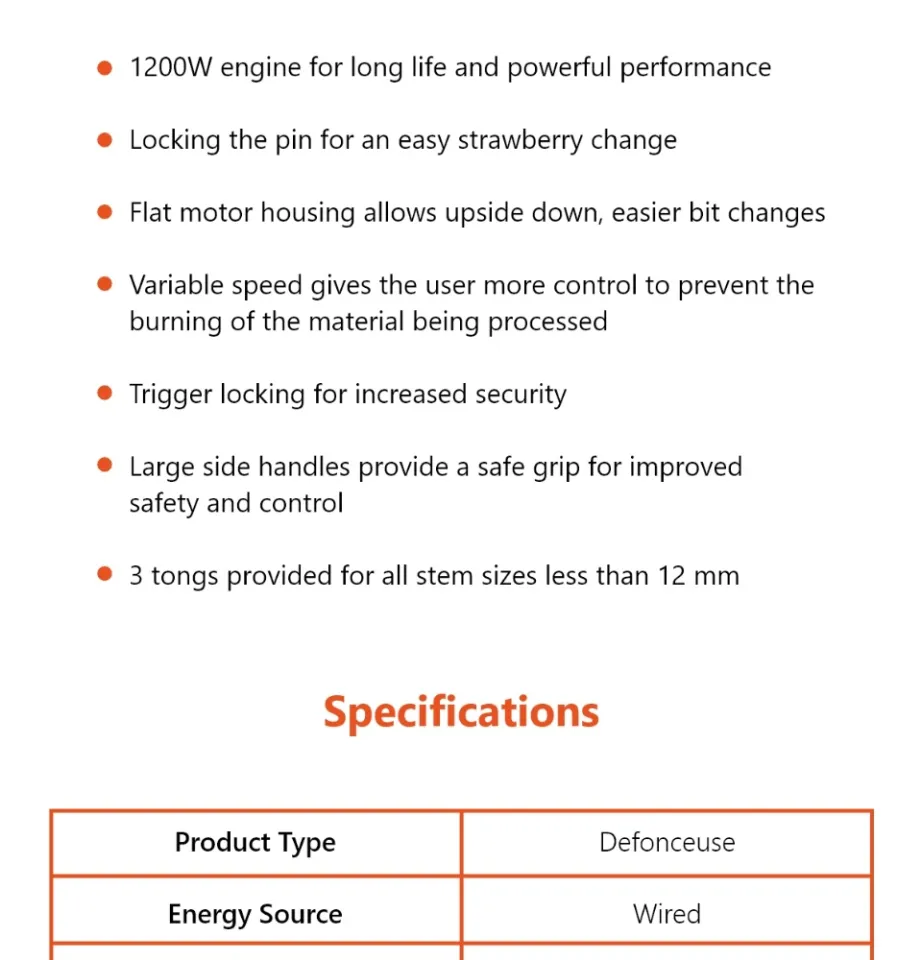 Black & Decker KW1200EKA-QS Router with cutters in case 1200 Watt