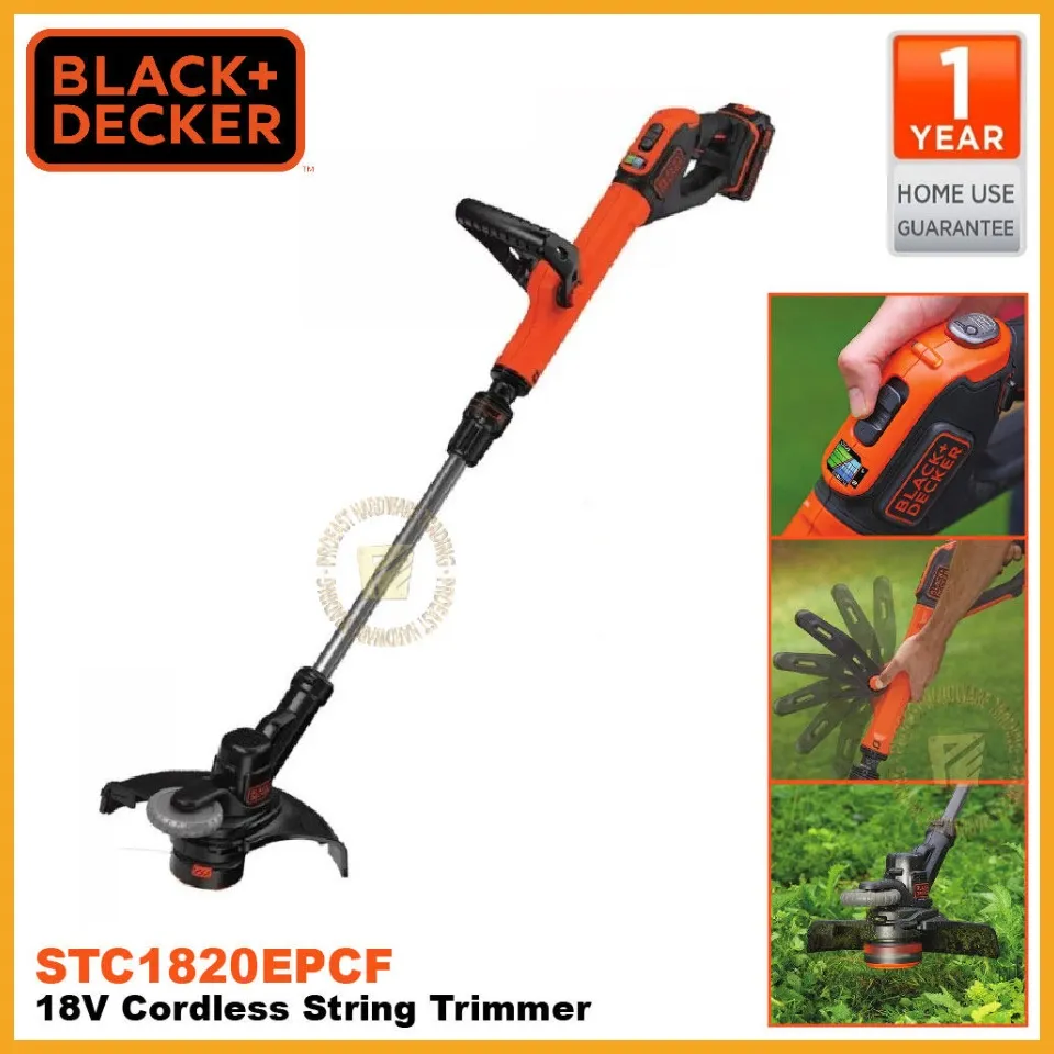 BLACK & DECKER STC1820EPCF - 18V Easy Feed Cordless String Trimmer