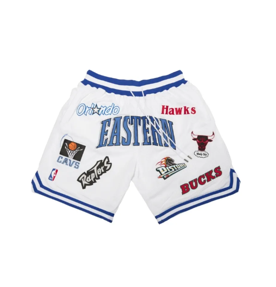 white nba shorts