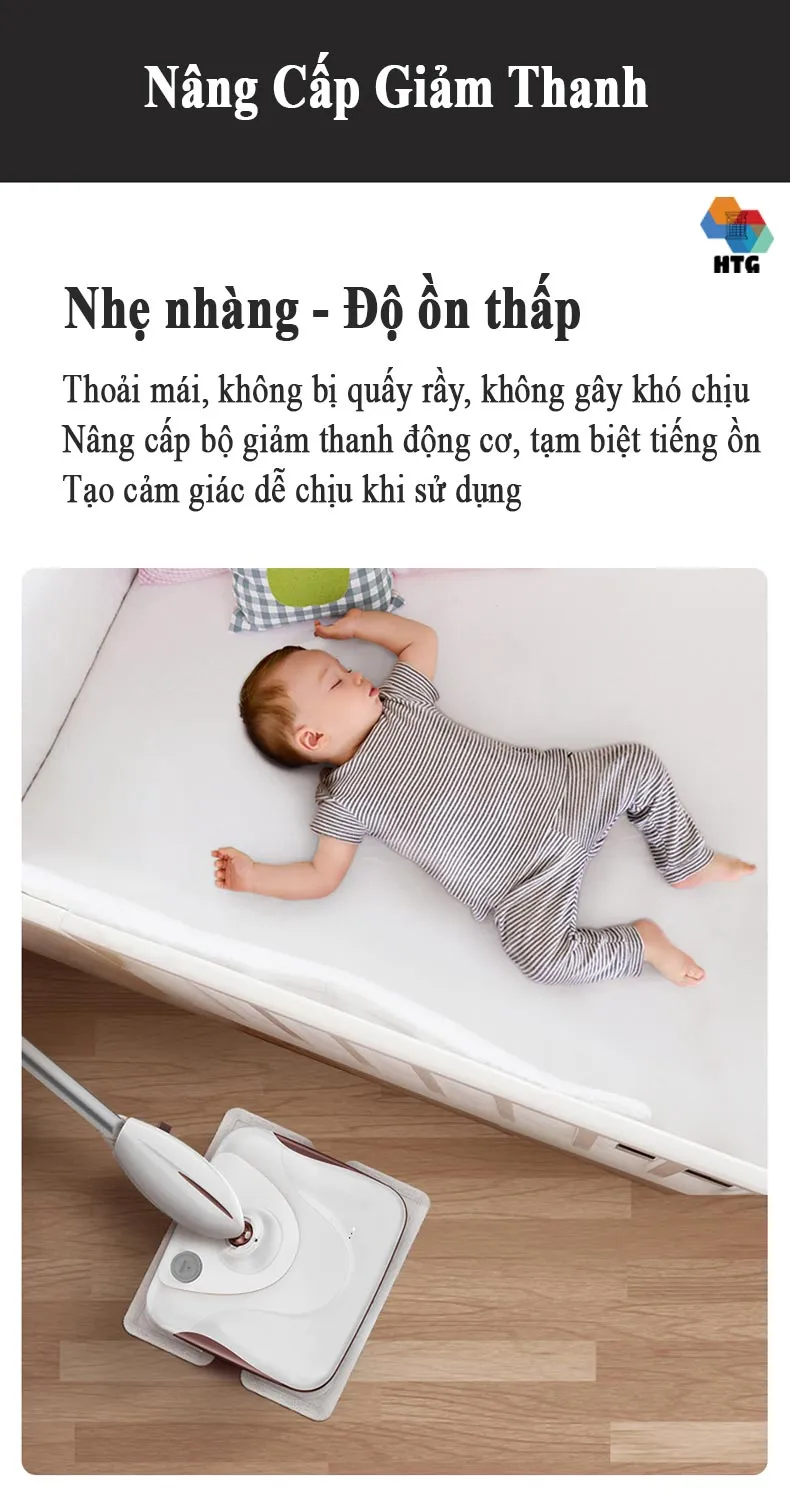 Độ ồn của máy lau nhà cầm tay không dây sawadaki x3