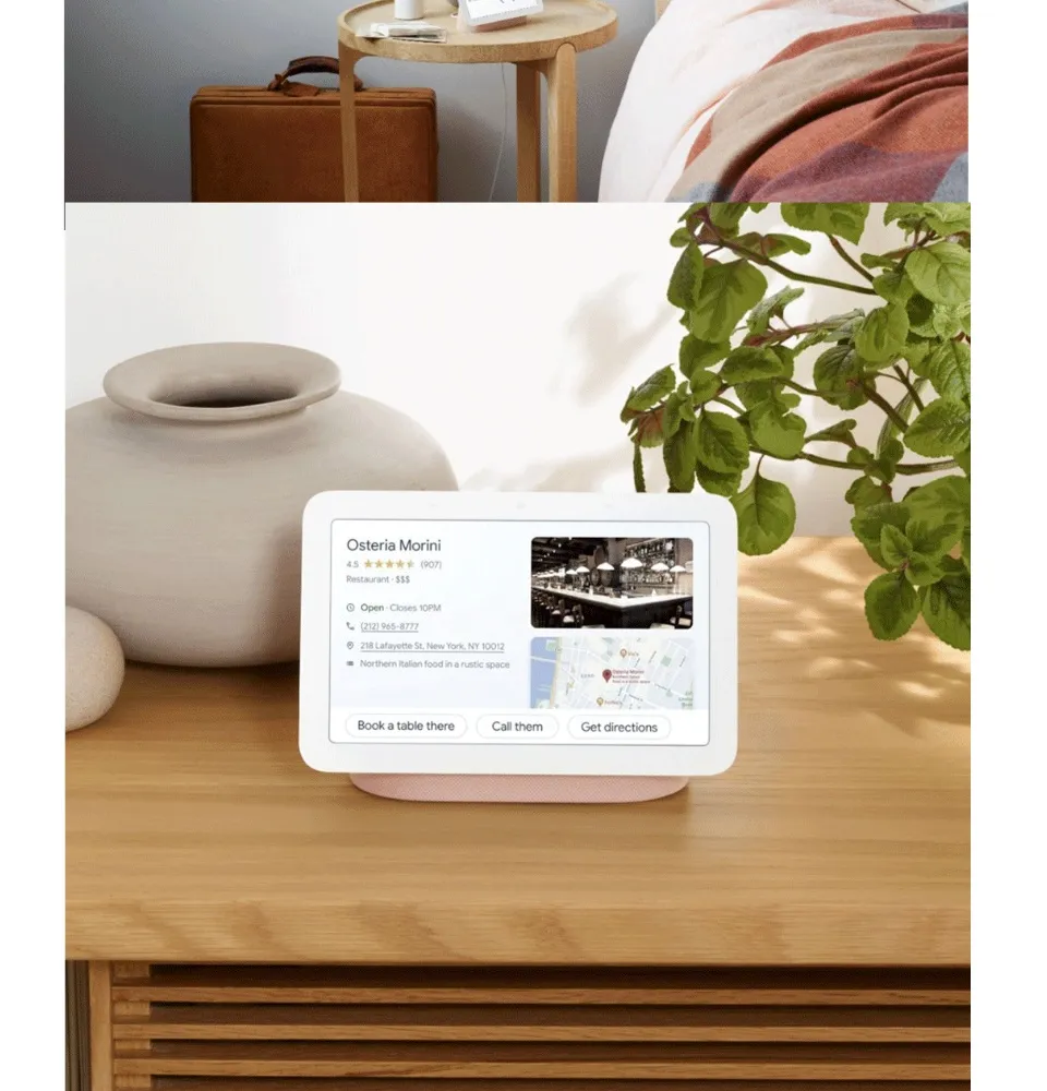 Google Nest Hub 7 Inch Smart Display With Google Assistant 2nd Gen With ...