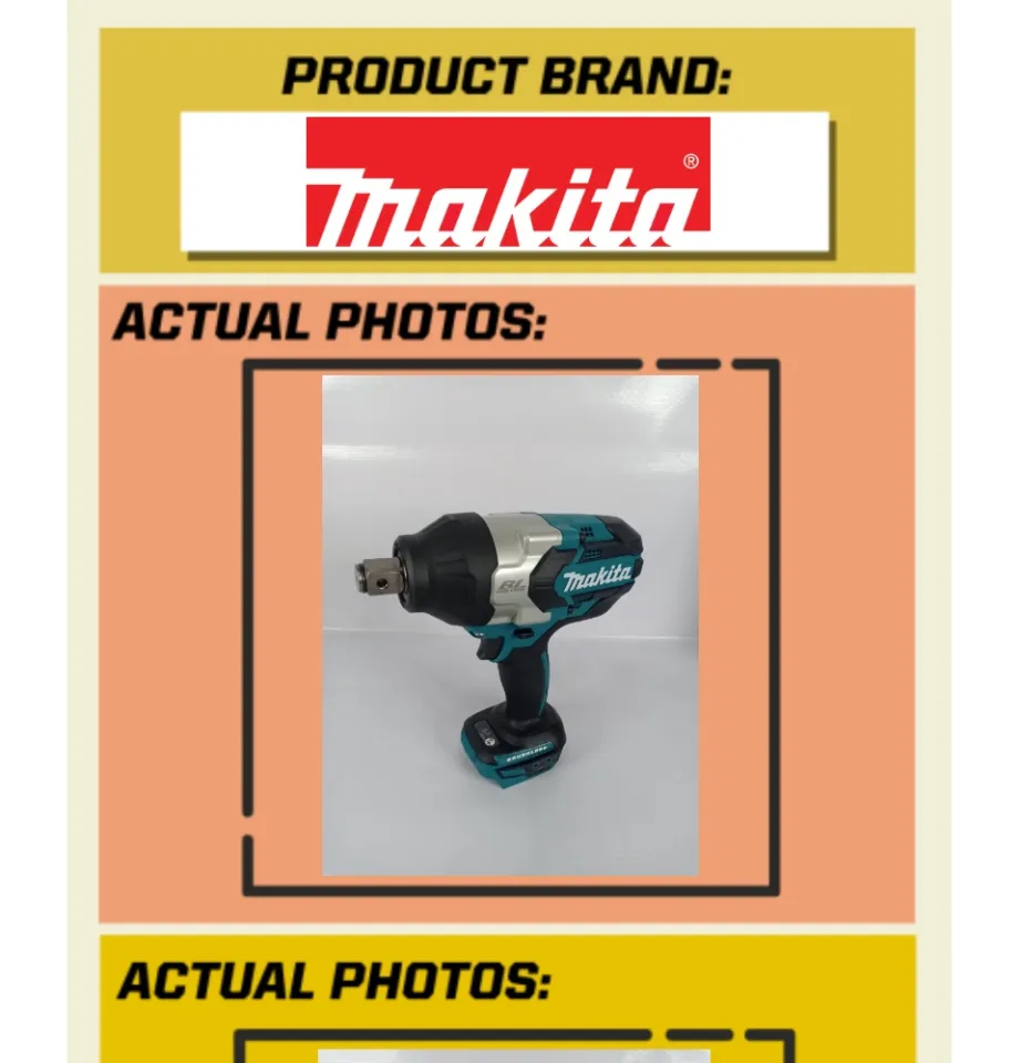MAKITA DTW1001Z Brushless Cordless Impact Wrench 18V LXT® Li-Ion [Bare Tool]  (3/4″) Made in Japan [POWERMARK MCT] Lazada PH