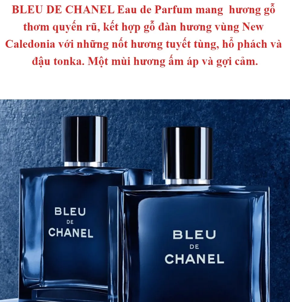 Buy Chanel Bleu De Chanel Eau De Parfum Spray 50ml17oz  Harvey Norman AU