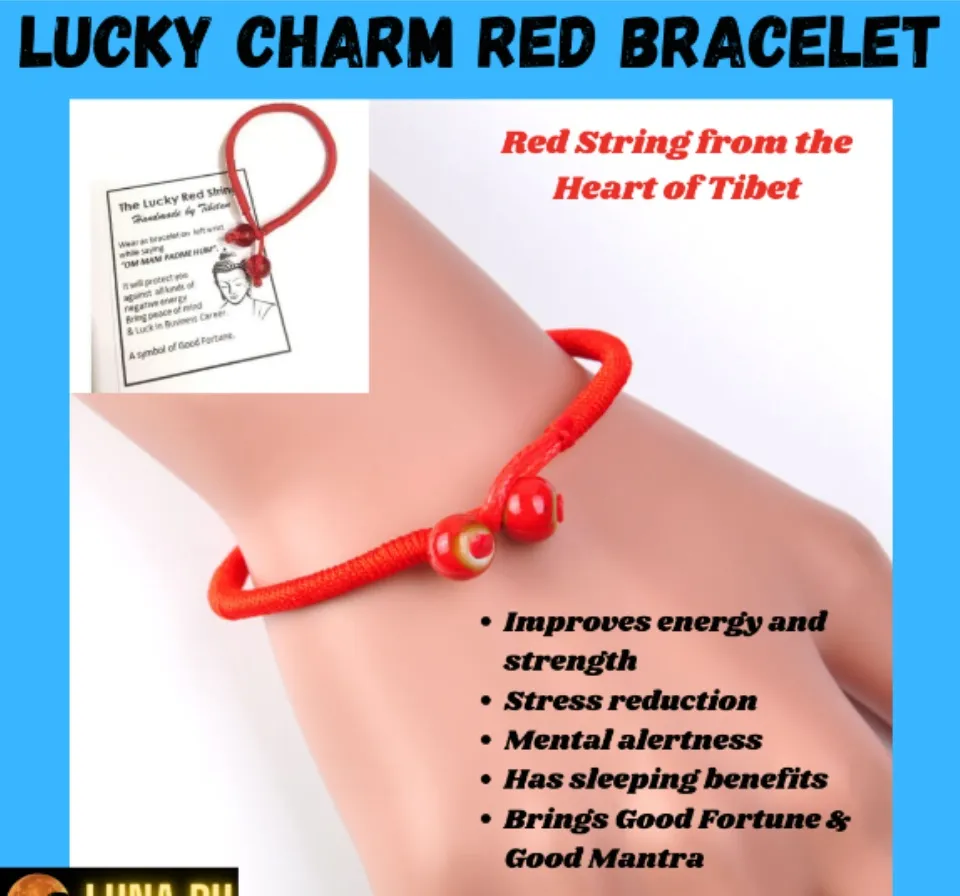 Lucky Red Strings Heart Bracelets 