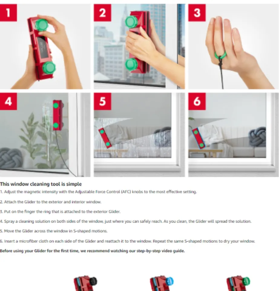 Glider - Magnetic Window Cleaner