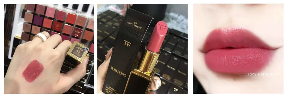 Son Môi Tom Ford Lip Color 69 Night Mauve Hồng Mận 