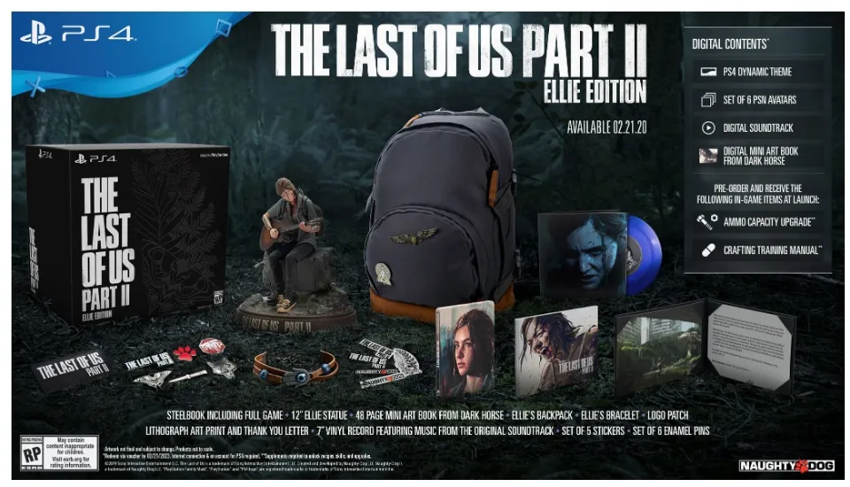PS4 The Last Of Us Part II Collector's Edition / Ellie Edition [R3] Eng/Chi  TLOU2 Part 2 Collectors