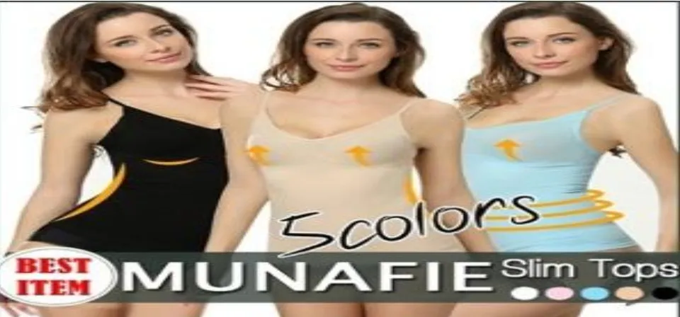 Sexy Body Shaping Slimming Munafie Vest /Munafie Camisoles