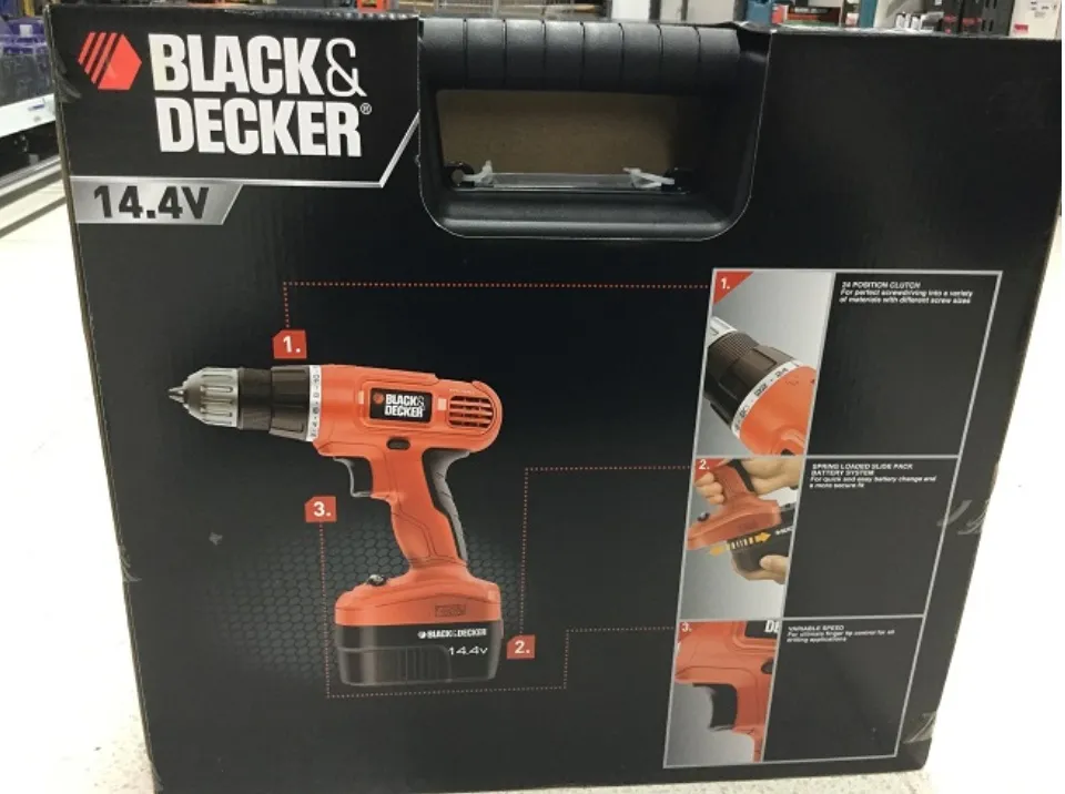 BLACK DECKER CORDLESS DRILL DRIVER BATTERY CHARGER EPC96 EPC12 EPC14100K  EPC12K2 EPC14 EPC18 BATERI CAS BLACK & DECKER BD B&D