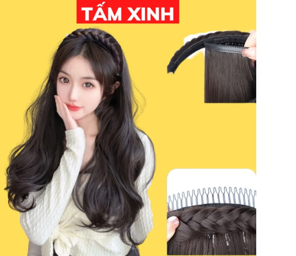 Nếu bạn đang tìm kiếm một giải pháp cho vấn đề tóc thưa, tóc rụng hoặc chậm mọc thì tóc giả nữ nửa đầu chính là lựa chọn đáng cân nhắc. Chất liệu chính là tóc thật giúp bạn không chỉ có vẻ ngoài tự nhiên mà còn rất dễ chăm sóc và bảo quản.