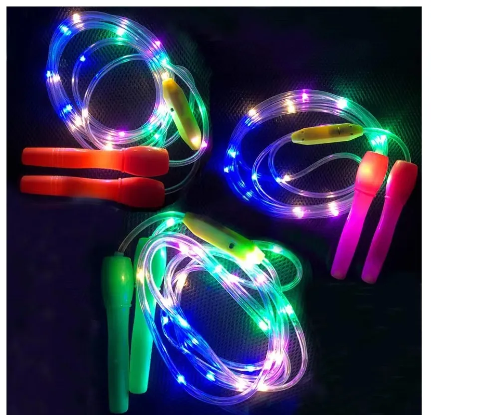 Flashing skipping hot sale rope