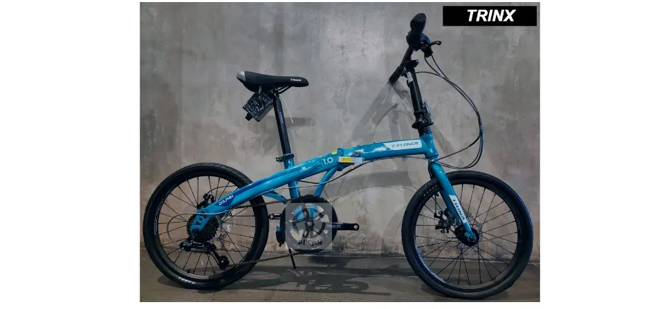 trinx 1.0 folding bike