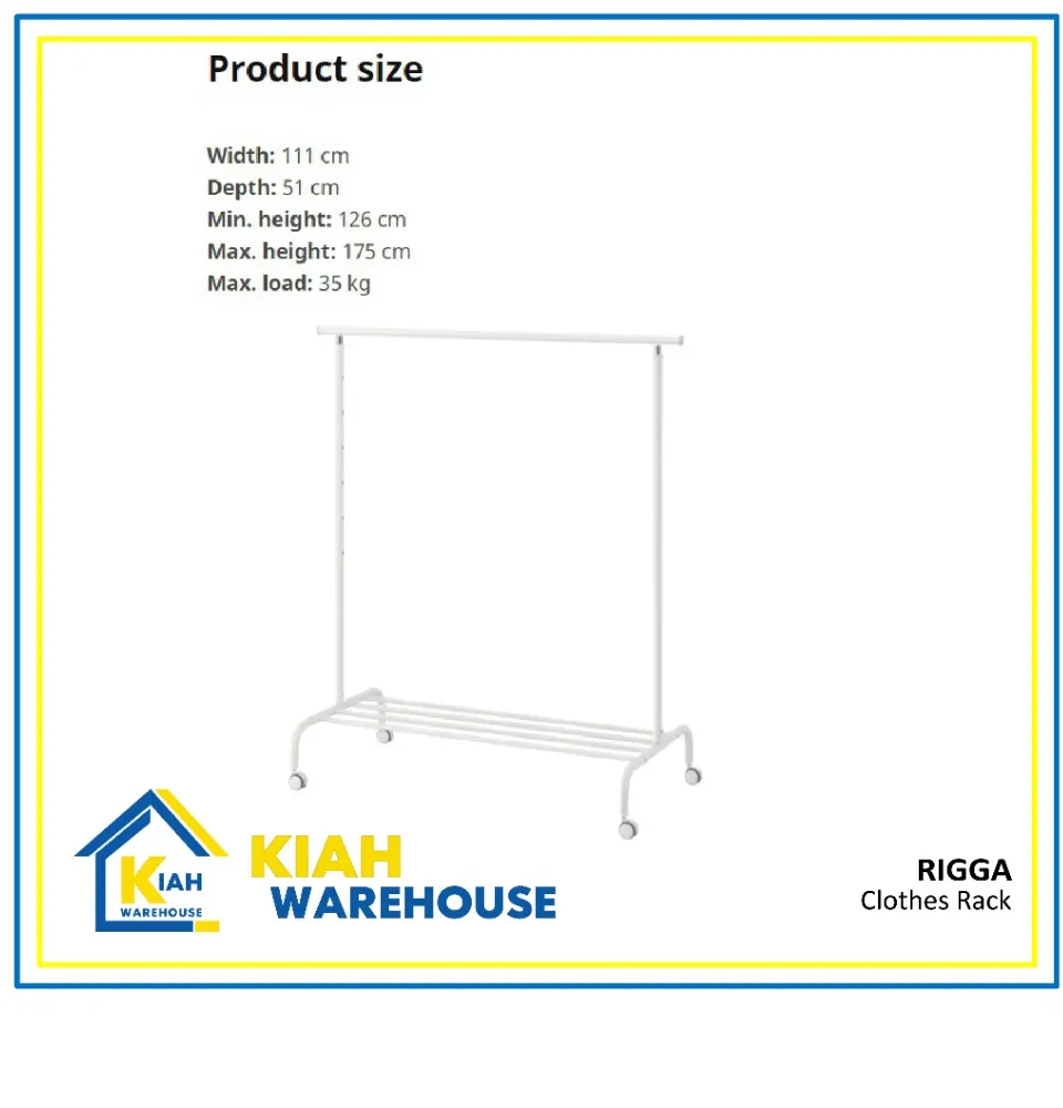 Ikea Rigga Dimensions