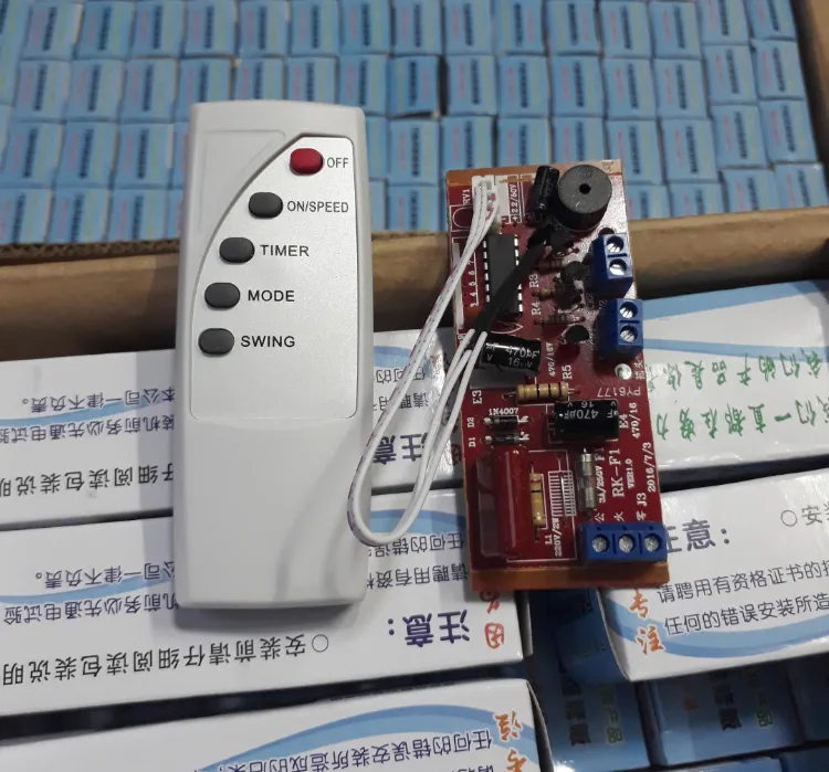 Mạch điều khiển quạt từ xa Mạch điều khiển quạt từ xa