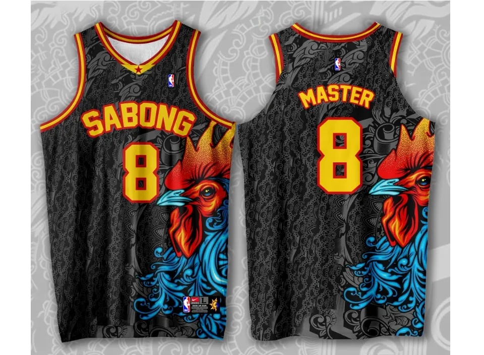 BLUE HOUSE 01 BASKETBALL JERSEY FREE CUSTOMIZE OF NAME AND NUMBER ONLY full  sublimation high quality fabrics/ trending jersey