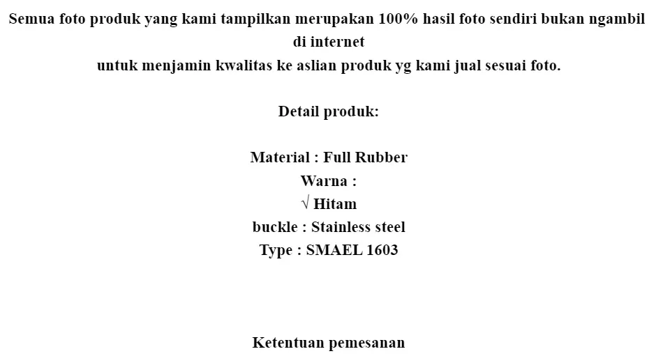 Smael 1603 sale