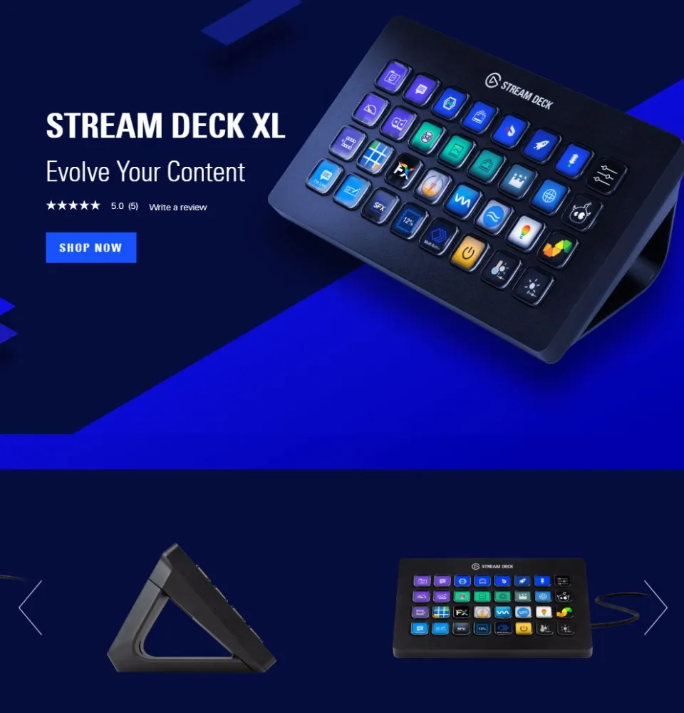 人気の春夏 elgato Deck STREAM Elgato DECK Stream エルガト XL www