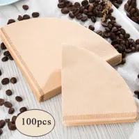 กระดาษกรอง สำหรับกรวยดริปกาแฟ (100 แผ่น) Drip Coffee Paper Filter