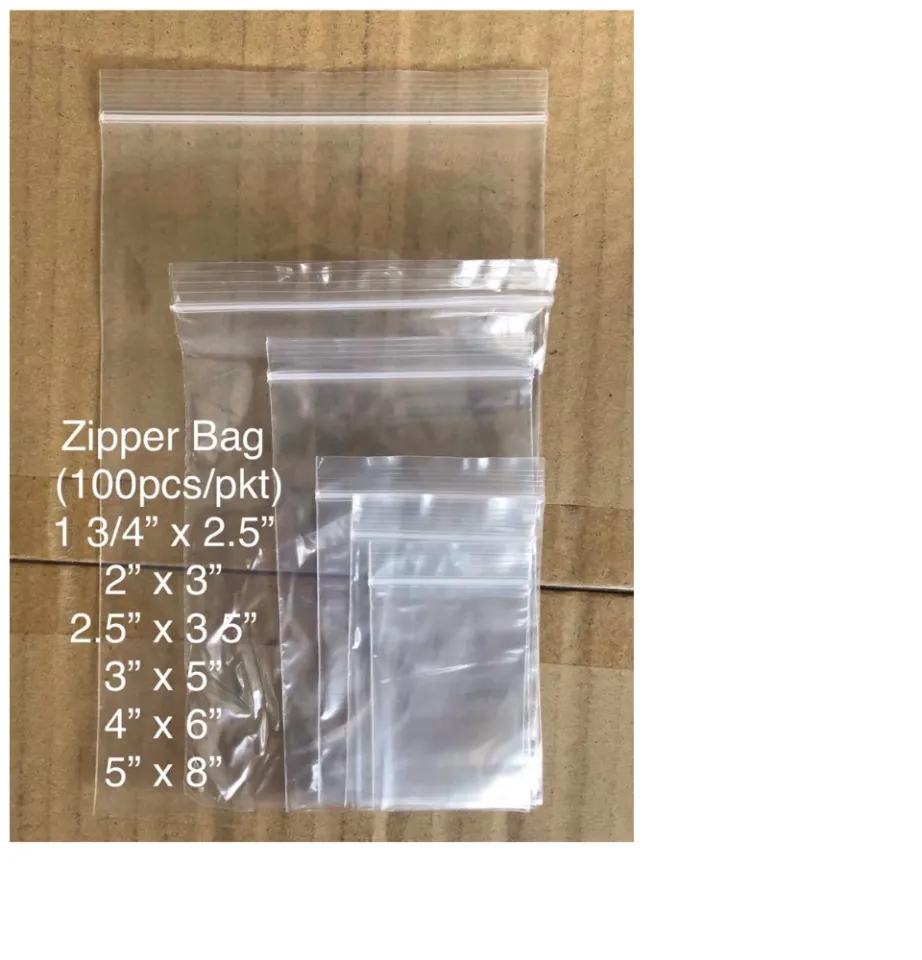 Zip Bag [100pcs Per Packet] - Zip Lock Zipper Plastic Transparent Quality  Zip Lock / Zipper Plastic Bag Johor, Malaysia, Batu Pahat Supplier,  Suppliers, Supply, Supplies