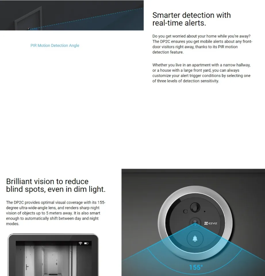 ezviz motion detection sensitivity