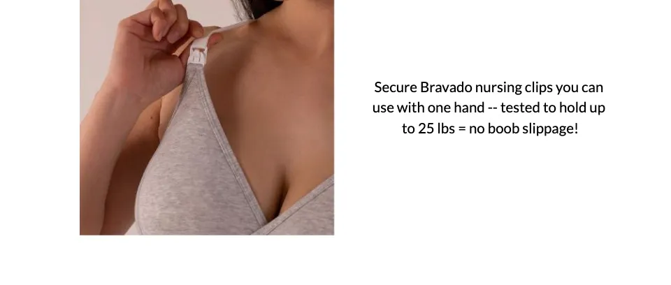 Bravado Design Original pumping and nursing bra