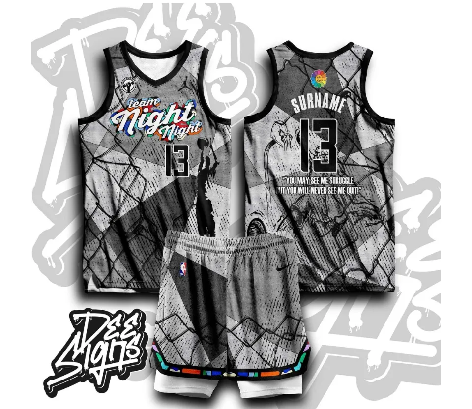 NEW BASKETBALL TEAM NIGHTS 01 JERSEY FREE CUSTOMIZE OF NAME AND NUMBER ONLY  full sublimation high quality fabrics/ trending jersey