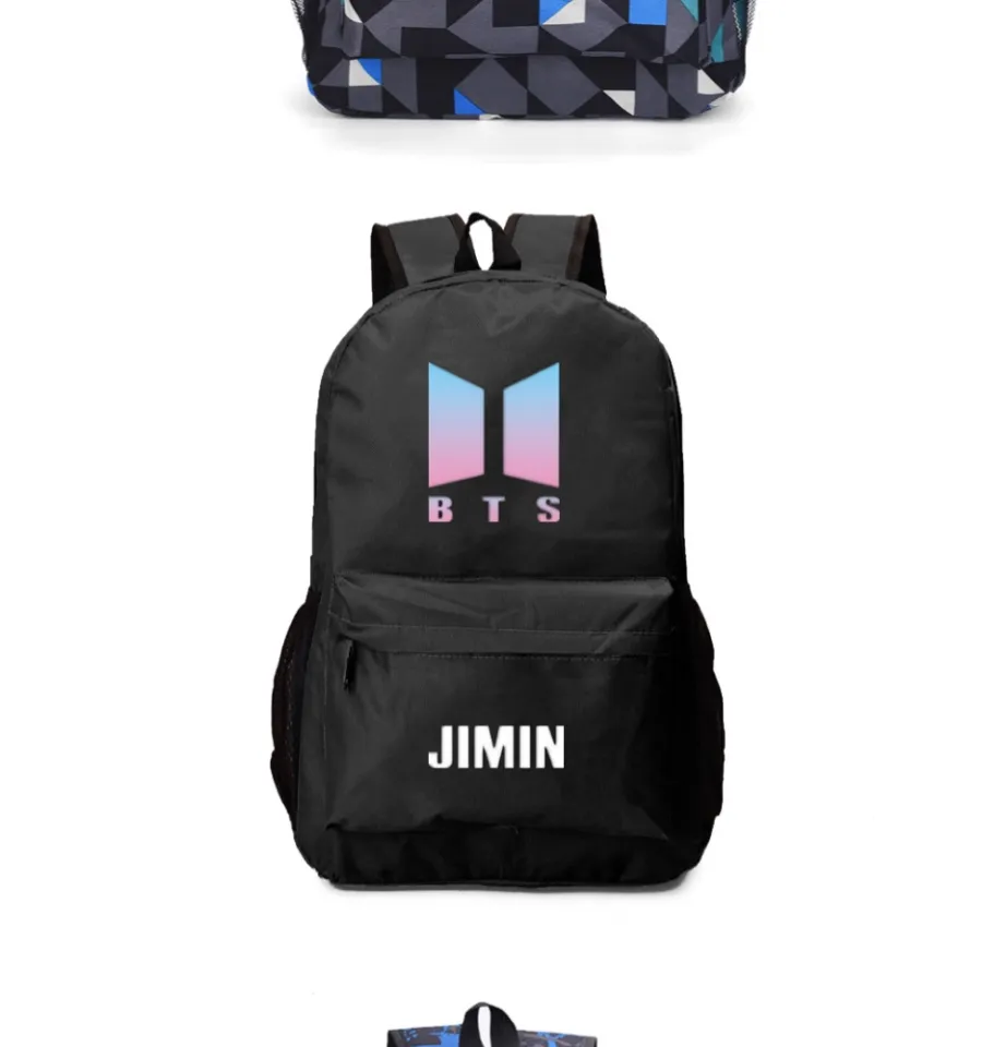 Alikpop USB Backpack Jimin Suga Jin Taehyung V Jungkook Korean Casual Backpack Daypack Laptop Bag College Bag