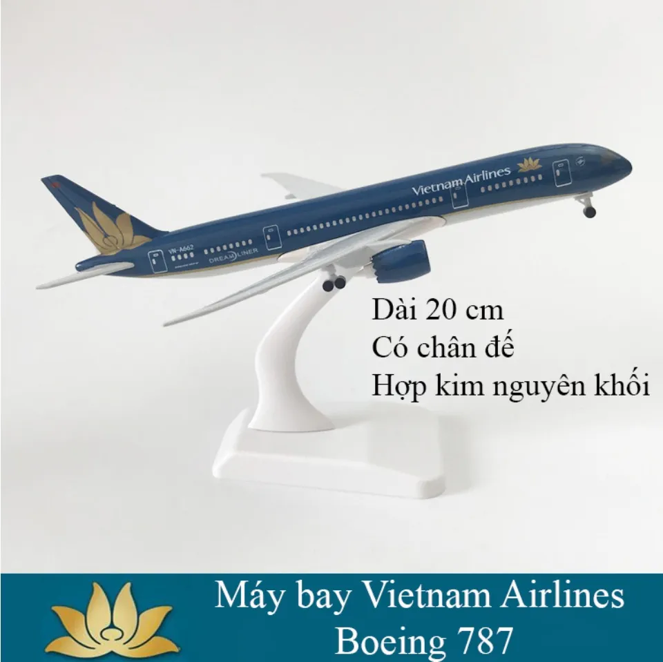 Mô hình máy bay Vietnam Airlines Dreamliner Boeing B787 47cm MB47002  Cửa  Hàng Mô Hình Autono1vn