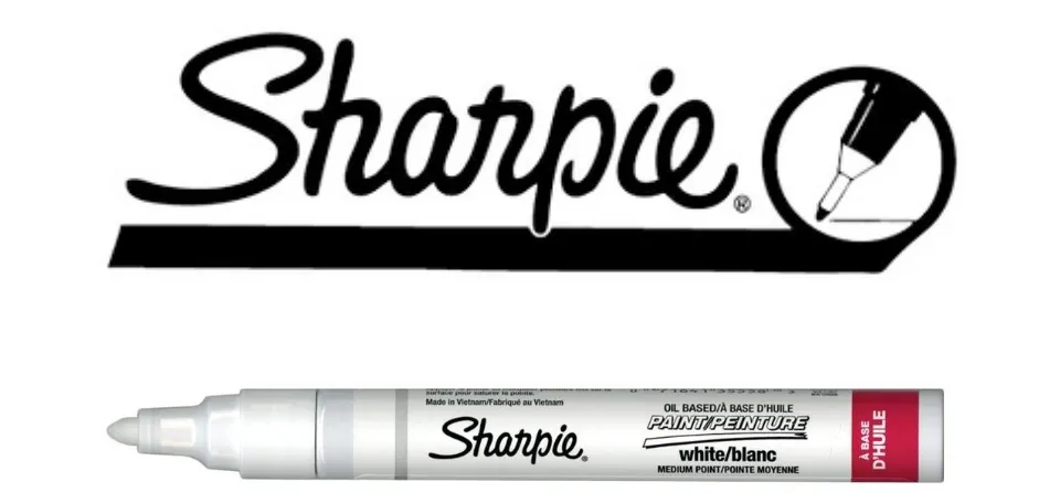 Sharpie Oil-Based Paint Marker, Medium Point, White Ink