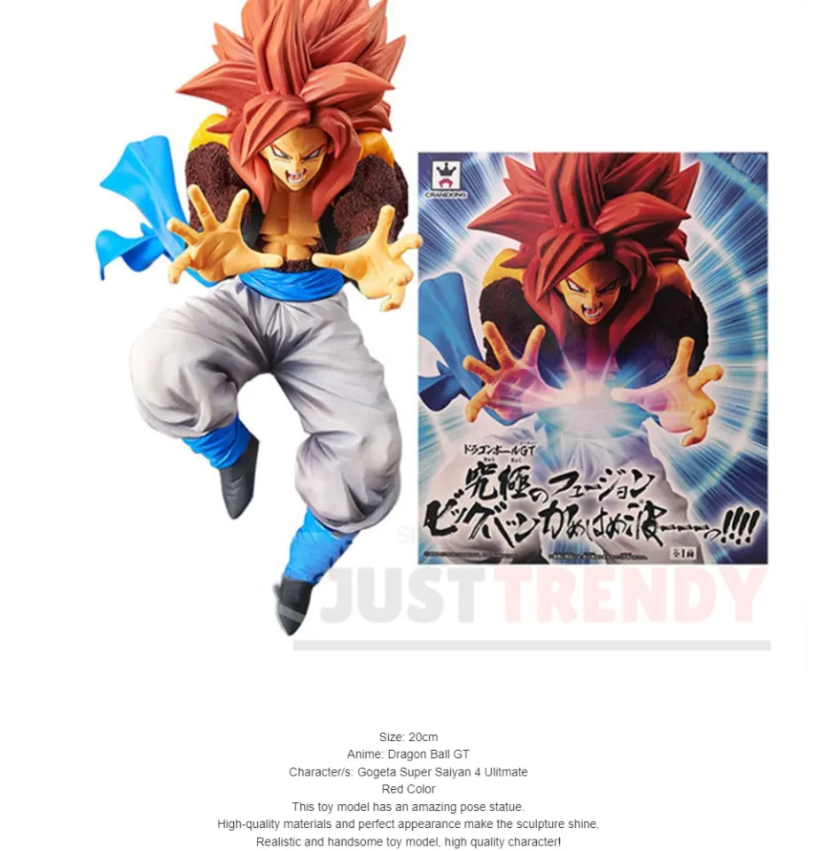 Dragon Ball GT Ultimate Fusion Big Bang Kamehameha! Super Saiyajin 4 SS4  Gogeta