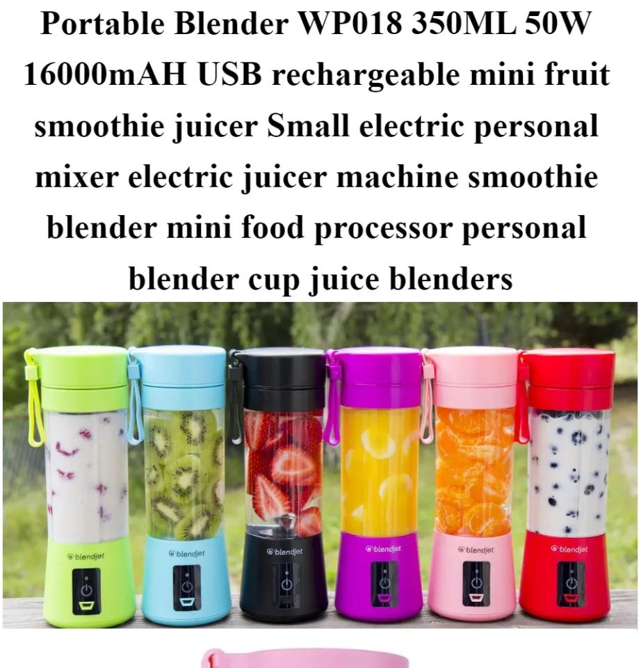 10pcs Portable Blender, Electric Blender Bottle Juicer Cup, Personal Blender for Shakes and Smoothies Mini Juicer Wireless Fruit Blenders Bottle